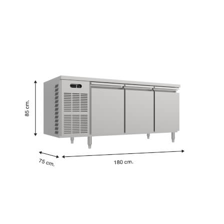 ตู้แช่สเตนเลส SIAM INTERCOOL รุ่น : UC1800C-SS201 ทรงนอน_4